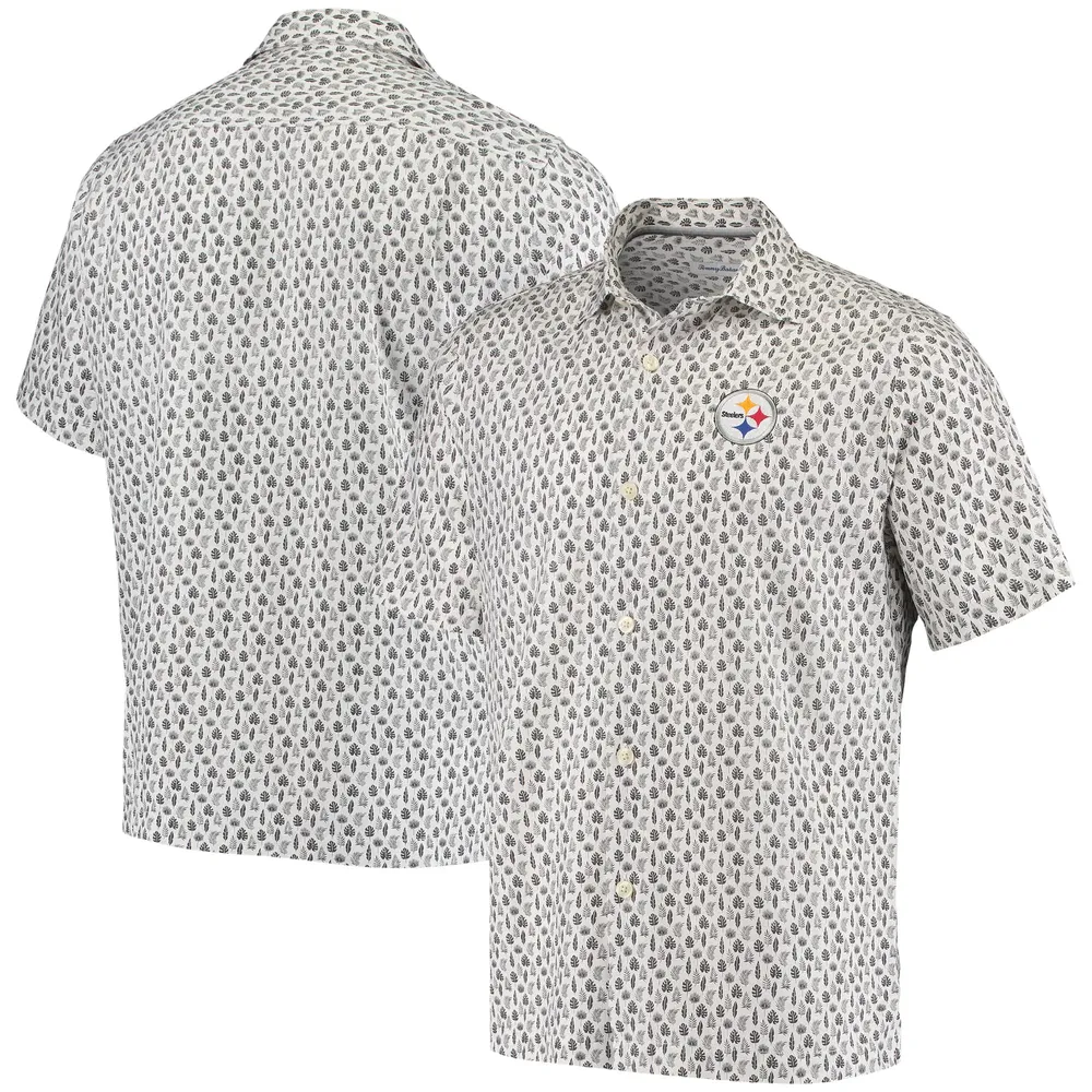 Tommy Bahama Men's Tommy Bahama White Pittsburgh Steelers Baja Mar