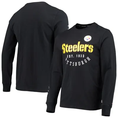 Pittsburgh Steelers Tommy Hilfiger Peter Long Sleeve T-Shirt - Black