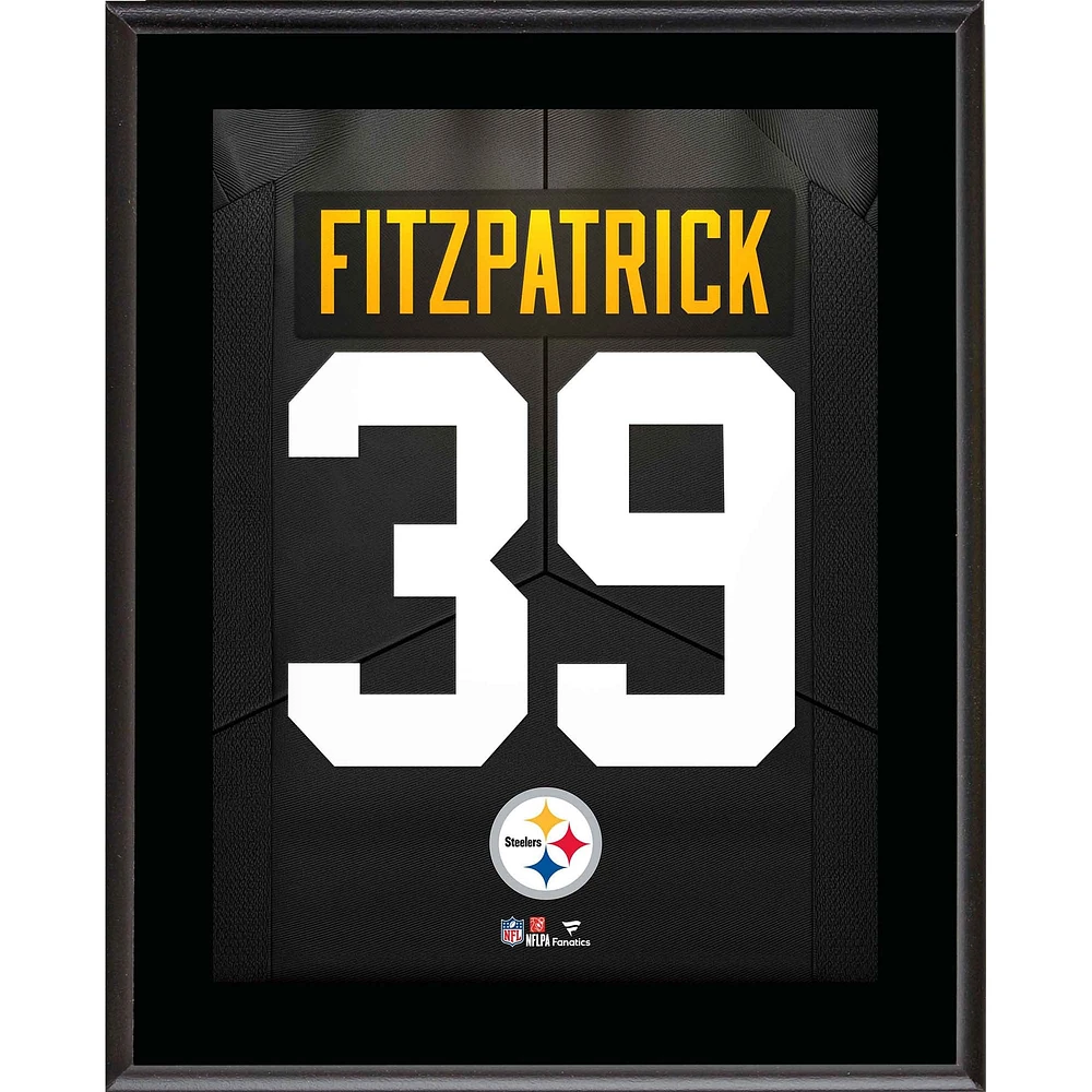Minkah Fitzpatrick Pittsburgh Steelers 10.5" x 13" Jersey Number Sublimated Player Plaque