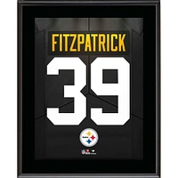 Minkah Fitzpatrick Pittsburgh Steelers 10.5" x 13" Jersey Number Sublimated Player Plaque