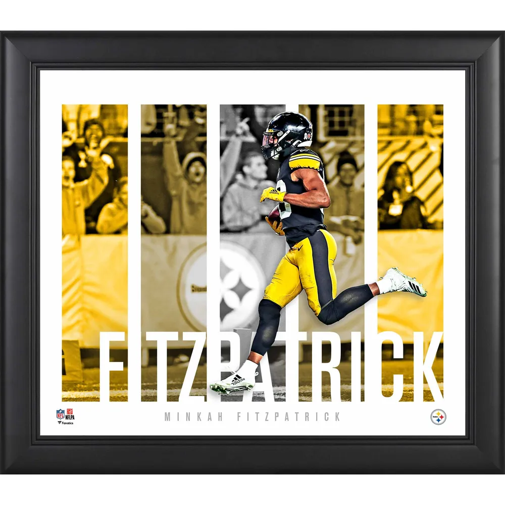 Lids Minkah Fitzpatrick Pittsburgh Steelers Fanatics Authentic Framed 15 x  17 Player Collage with a Piece of Game-Used Ball