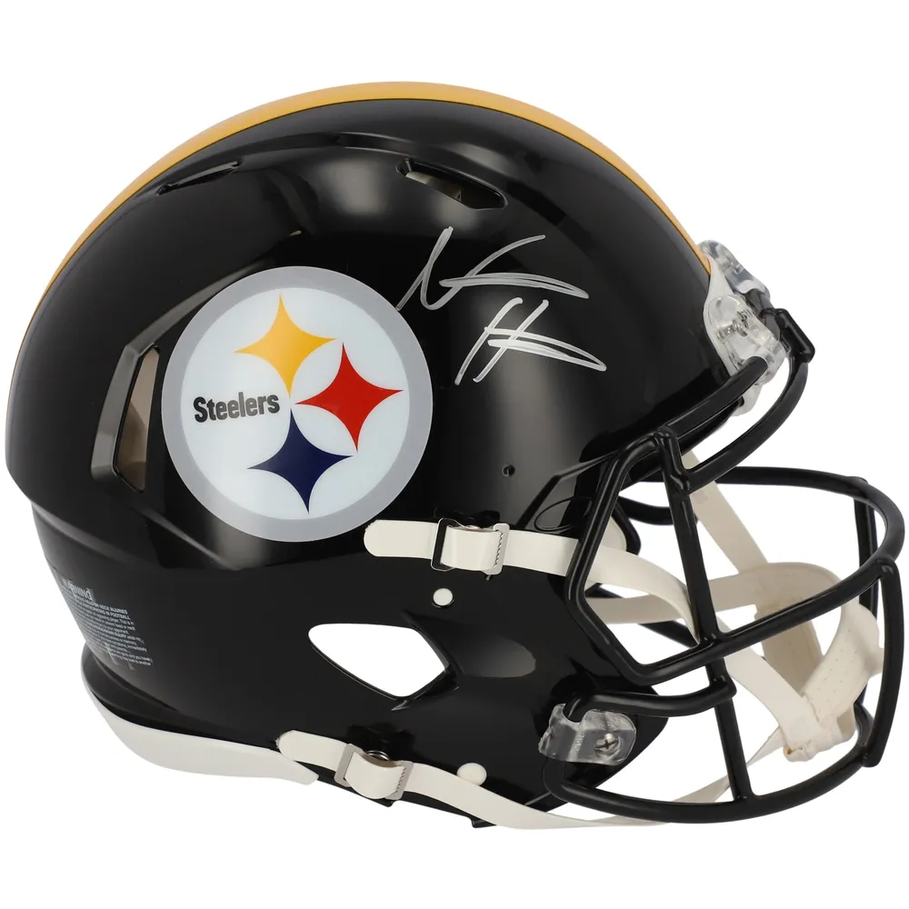 Autographed Pittsburgh Steelers Najee Harris Autographed Riddell Camo  Alternate Speed Replica Helmet