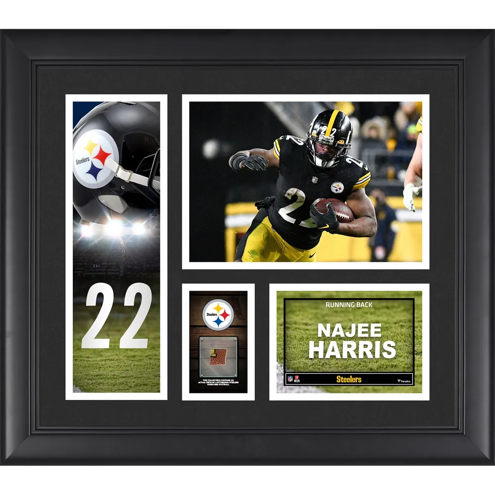 Najee Harris Pittsburgh Steelers Framed 15'' x 17'' Player Panel Collage