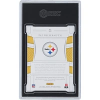 Pat Freiermuth Pittsburgh Steelers Autographed 2021 Panini National Treasures Purple #187 #48/49 SGC Authenticated 9.5/10 Rookie Card