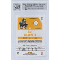 Pat Freiermuth Pittsburgh Steelers Autographed 2021 Panini Phoenix Fire Burst #117 Beckett Fanatics Witnessed Authenticated 9/10 Rookie Card