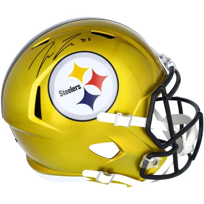 Check out this Riddell Flash alternate Steelers helmet