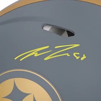 Pat Freiermuth Pittsburgh Steelers Autographed Riddell Slate Speed Authentic Helmet