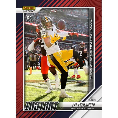 Pat Freiermuth Pittsburgh Steelers Fanatics Exclusive Parallel Panini Instant NFL Week 8 Go-Ahead Touchdown Single Rookie Trading Card - Limited Edition of 99