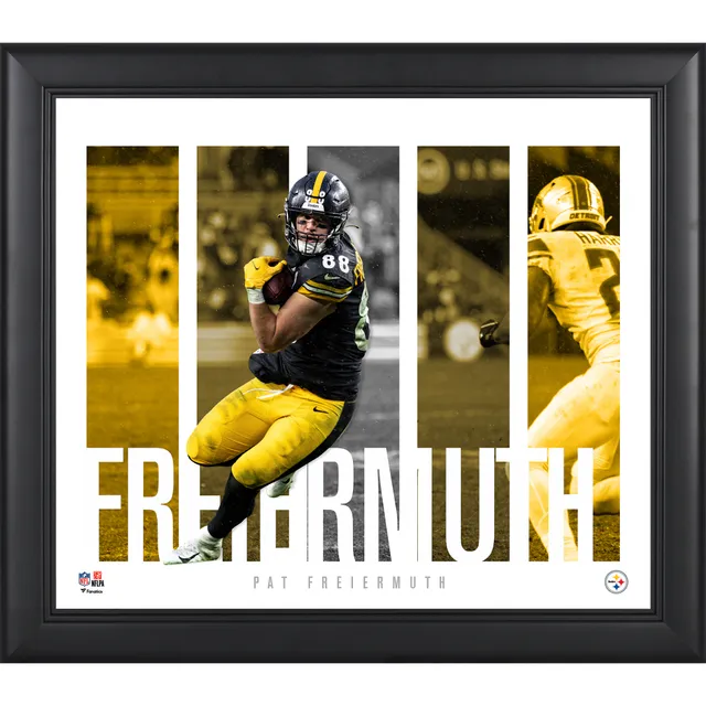 Lids Mitchell Trubisky Pittsburgh Steelers Fanatics Authentic Framed 15 x  17 Player Collage with a Piece of Game-Used Ball