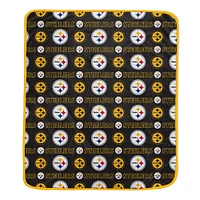 Pegasus Pittsburgh Steelers 60” x 70” Home & Away Two-Piece Blanket Set