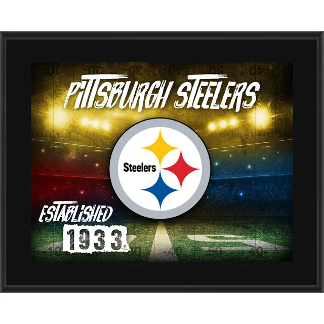 Mitchell Trubisky Pittsburgh Steelers 10.5 x 13 Sublimated Player Plaque