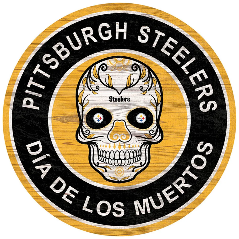 12” Pittsburgh Steelers Round Sign