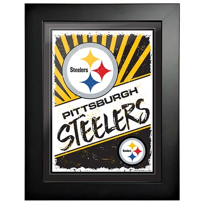 Pittsburgh Steelers - 12'' x 16'' Classic Print Framed Art
