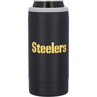 Steelers de Pittsburgh 12oz. Refroidisseur de canettes mince Flipside Powdercoat