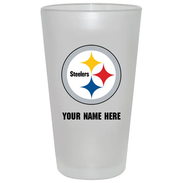 Officially Licensed NFL 16oz. Team Wordmark Game Day Glass