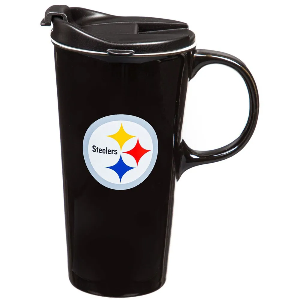 Lids Pittsburgh Steelers 17oz. Travel Latte Mug with Gift Box
