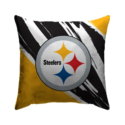 Pittsburgh Steelers 18'' x 18'' Retro Jazz Poly Span Décor Pillow