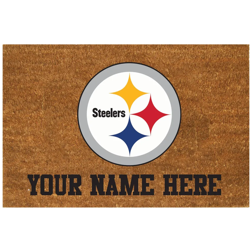 Lids Pittsburgh Steelers 19.5'' x 29.5'' Personalized Door Mat