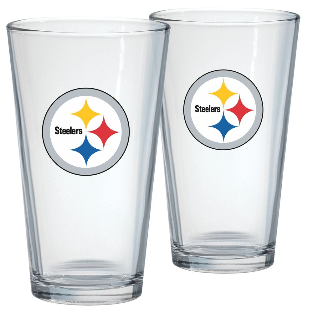 Pittsburgh Steelers 2-Pack 16oz. Mixing Glass Set