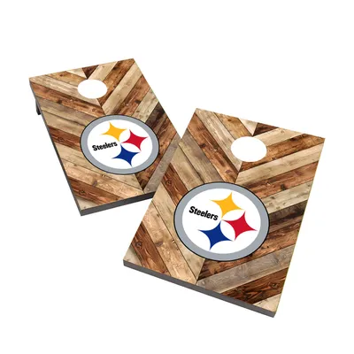 Pittsburgh Steelers 2' x 4' Vintage Regulation Cornhole Board Set