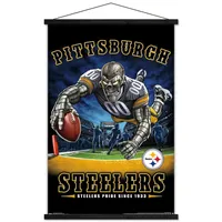 Pittsburgh Steelers Small Football Magnet