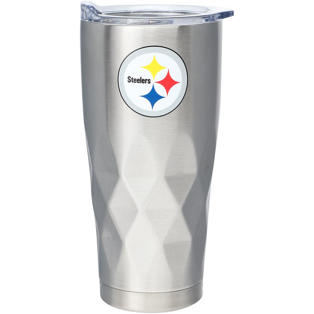 Steelers de Pittsburgh 22 oz. Gobelet en acier inoxydable à fond diamant