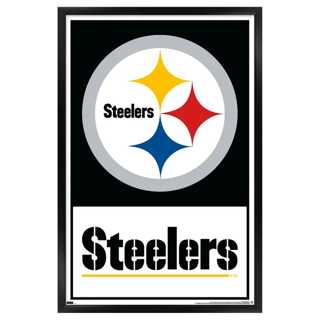 Pittsburgh Steelers Imperial Paper Dartboard Gift Set - Black