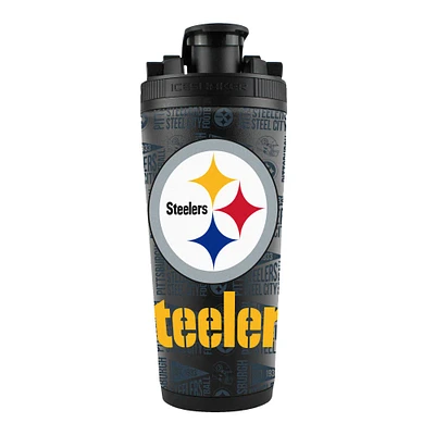 Pittsburgh Steelers 26oz. 4D Stainless Steel Shaker Bottle