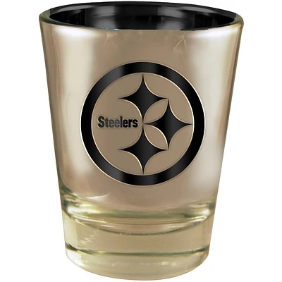 Steelers de Pittsburgh 2 oz. Verre à shot électrolytique