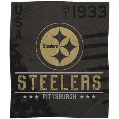 Pittsburgh Steelers 60'' x 70'' Halloween Pumpkin Throw Blanket