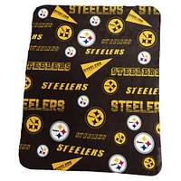 Couverture polaire classique Pittsburgh Steelers 50" x 60"