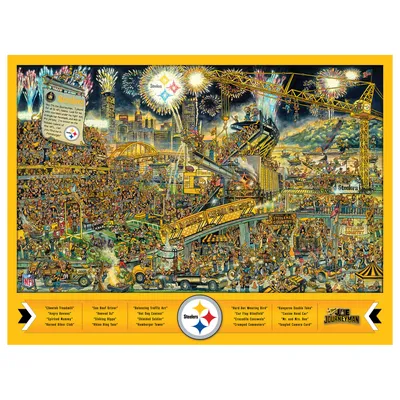 Pittsburgh Steelers 500-Piece Joe Journeyman Puzzle
