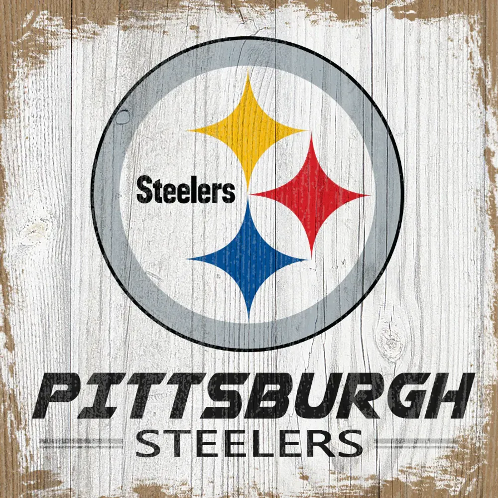 Lids Pittsburgh Steelers 6'' x 6'' Team Logo Block