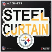 Pittsburgh Steelers Small Football Magnet