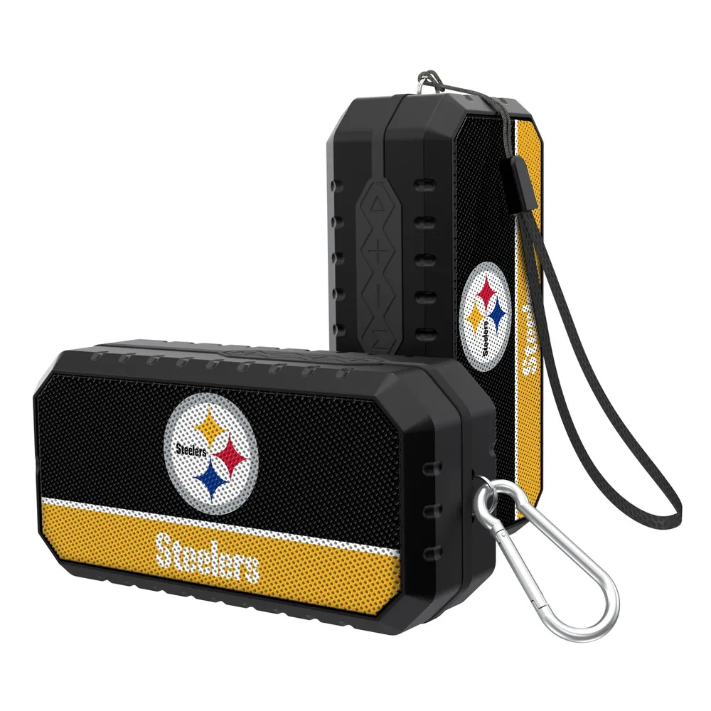 Lids Pittsburgh Steelers Team Logo Waterproof Bluetooth Speaker