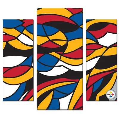 Pittsburgh Steelers Modern 3-Piece Wall Art