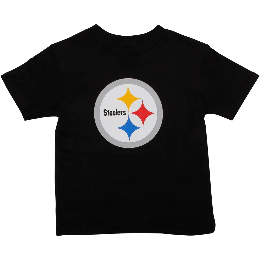 Nike Men's Pittsburgh Steelers Legend Logo Essential 3 T-Shirt - Black