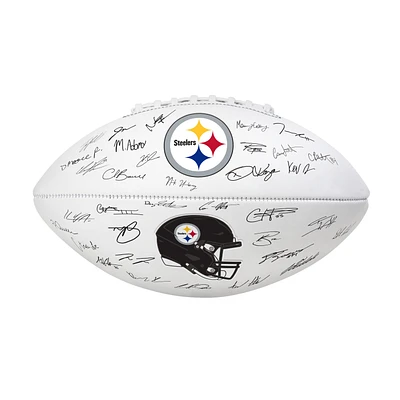 Ballon de football signature des Steelers de Pittsburgh