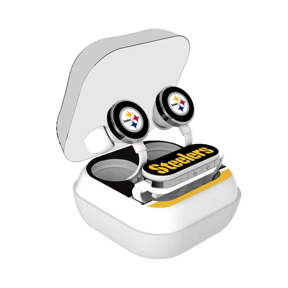 Lids Pittsburgh Steelers Stripe Design Wireless Earbuds