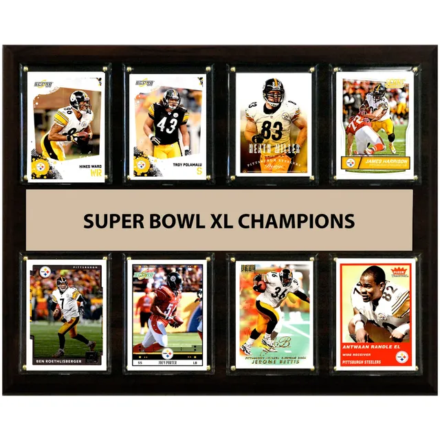 Pittsburgh Steelers Troy Polamalu 6'' x 8'' Plaque