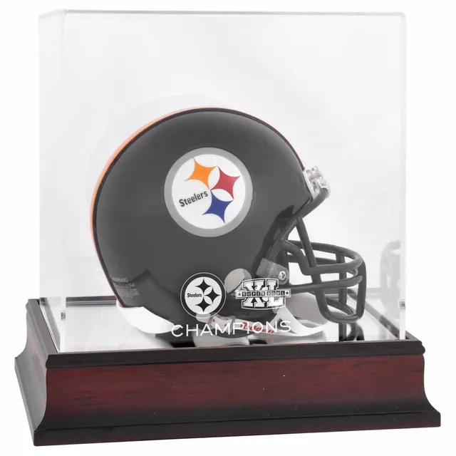 Lids Pittsburgh Steelers Fanatics Authentic Super Bowl XLIII Champions  Golden Classic Mini Helmet Logo Display Case