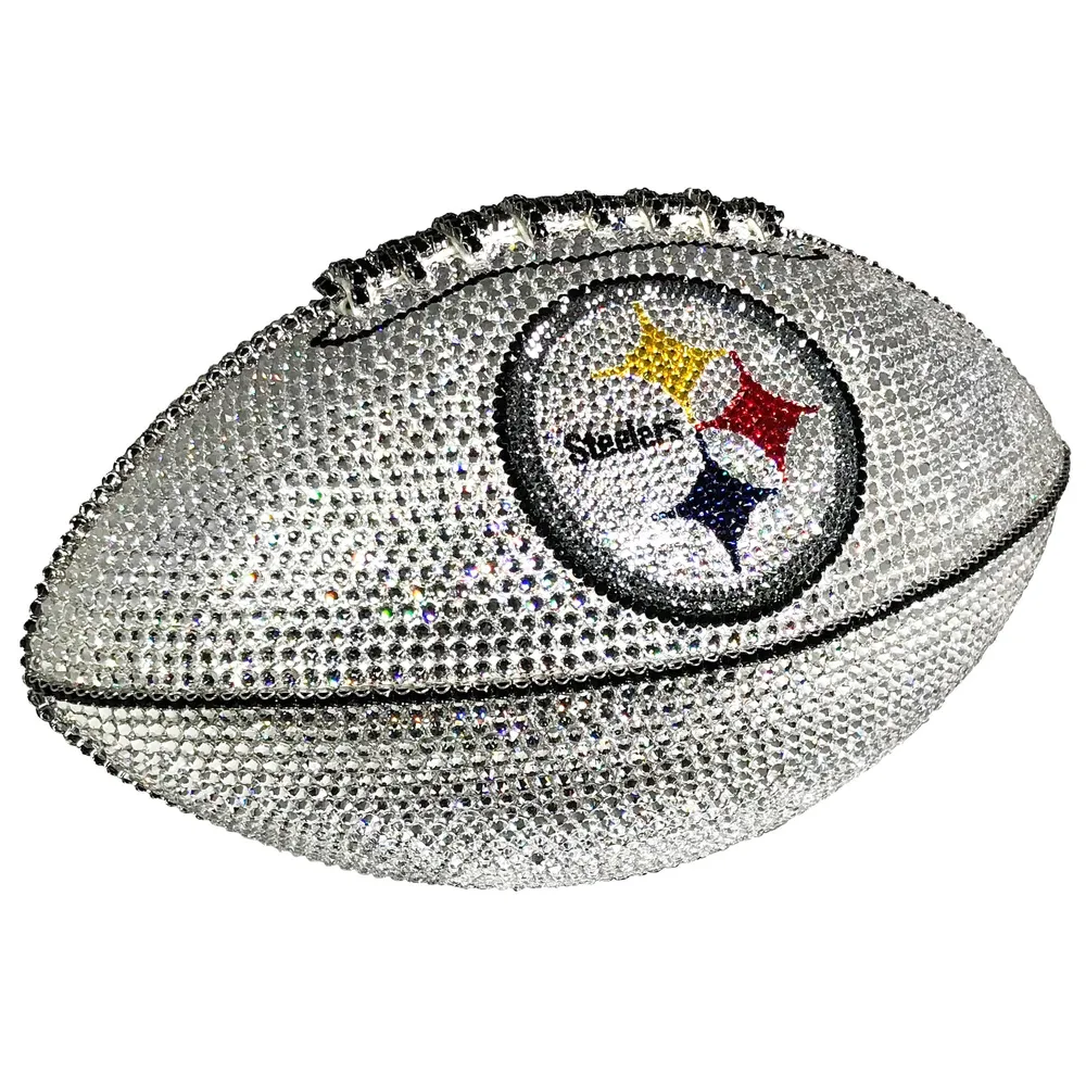 Pittsburgh Steelers Swarovski Crystal Large Football Helmet