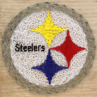 Pittsburgh Steelers Team Pride String Art Craft Kit