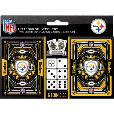 MasterPieces Pittsburgh Steelers 2-Pack Pacifiers