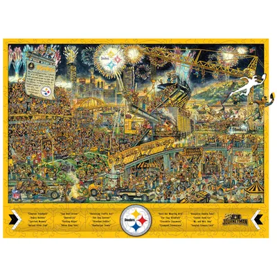 Pittsburgh Steelers Wooden Joe Journeyman Puzzle