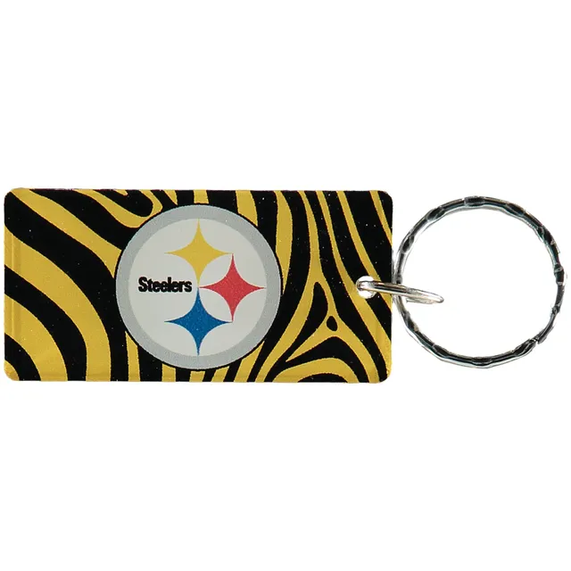 Pittsburgh Steelers State Shape Keychain