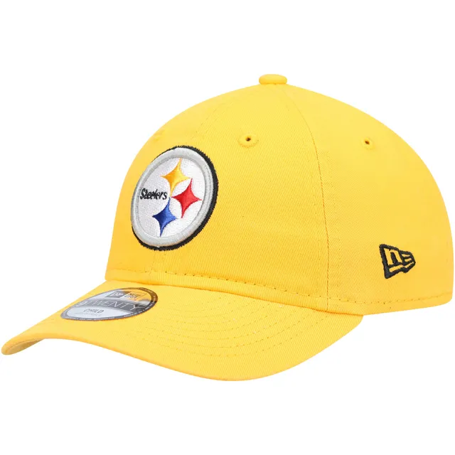 Youth New Era Camo Pittsburgh Steelers Core Classic 2.0 9TWENTY Adjustable  Hat