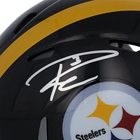 Casque Speed ​​Mini autographié par Russell Wilson des Pittsburgh Steelers
