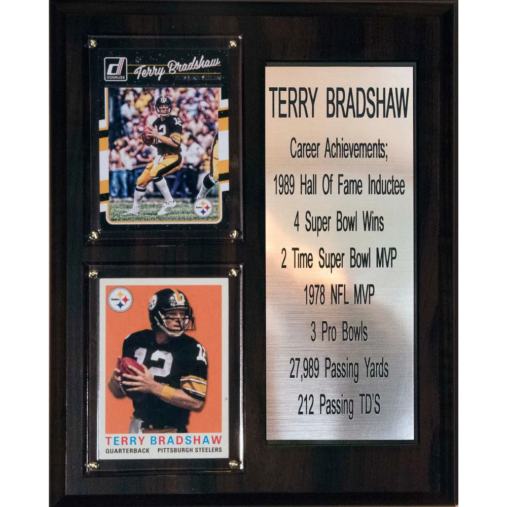 Lids Terry Bradshaw Pittsburgh Steelers Fanatics Authentic