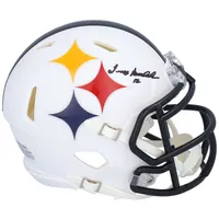 Buy Terry Bradshaw Autographed Pittsburgh Steelers Full Size Eclipse Black  Speed Replica Helmet